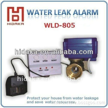 Hidaka Water faucet leak alarm with solid brass valve for leak protection